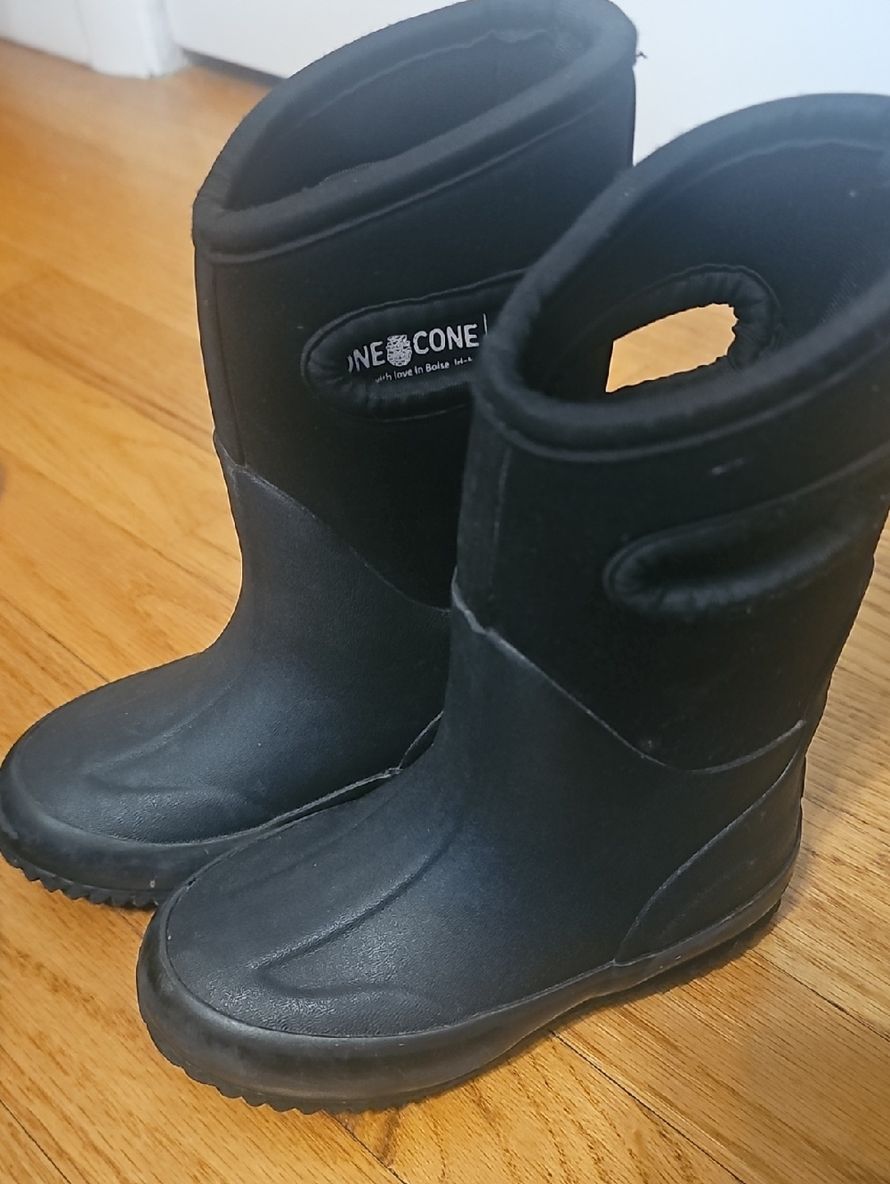 Lonecone Black Neoprene Boots